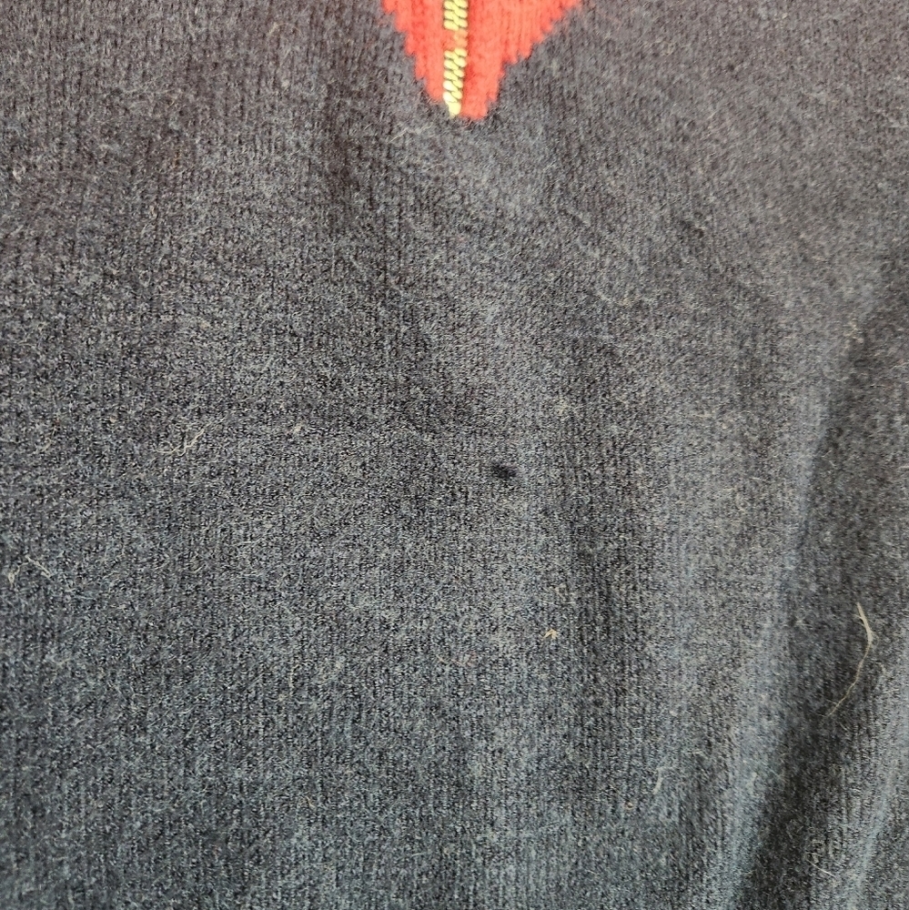 3/$25 Zara knit half zip up sweater size Medium red - Picture 5 of 12